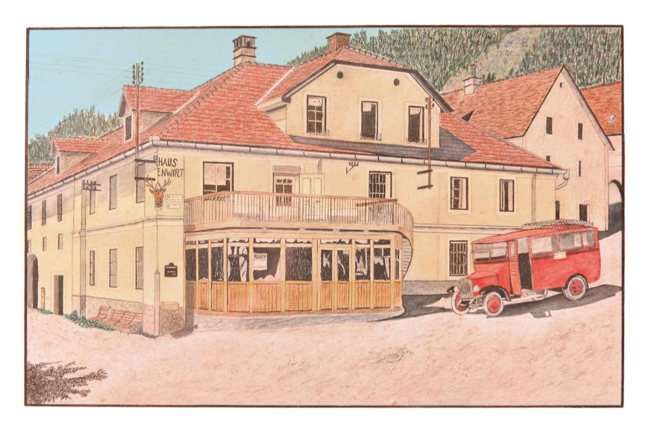Gasthof Hirschenwirt Schöder Kültér fotó